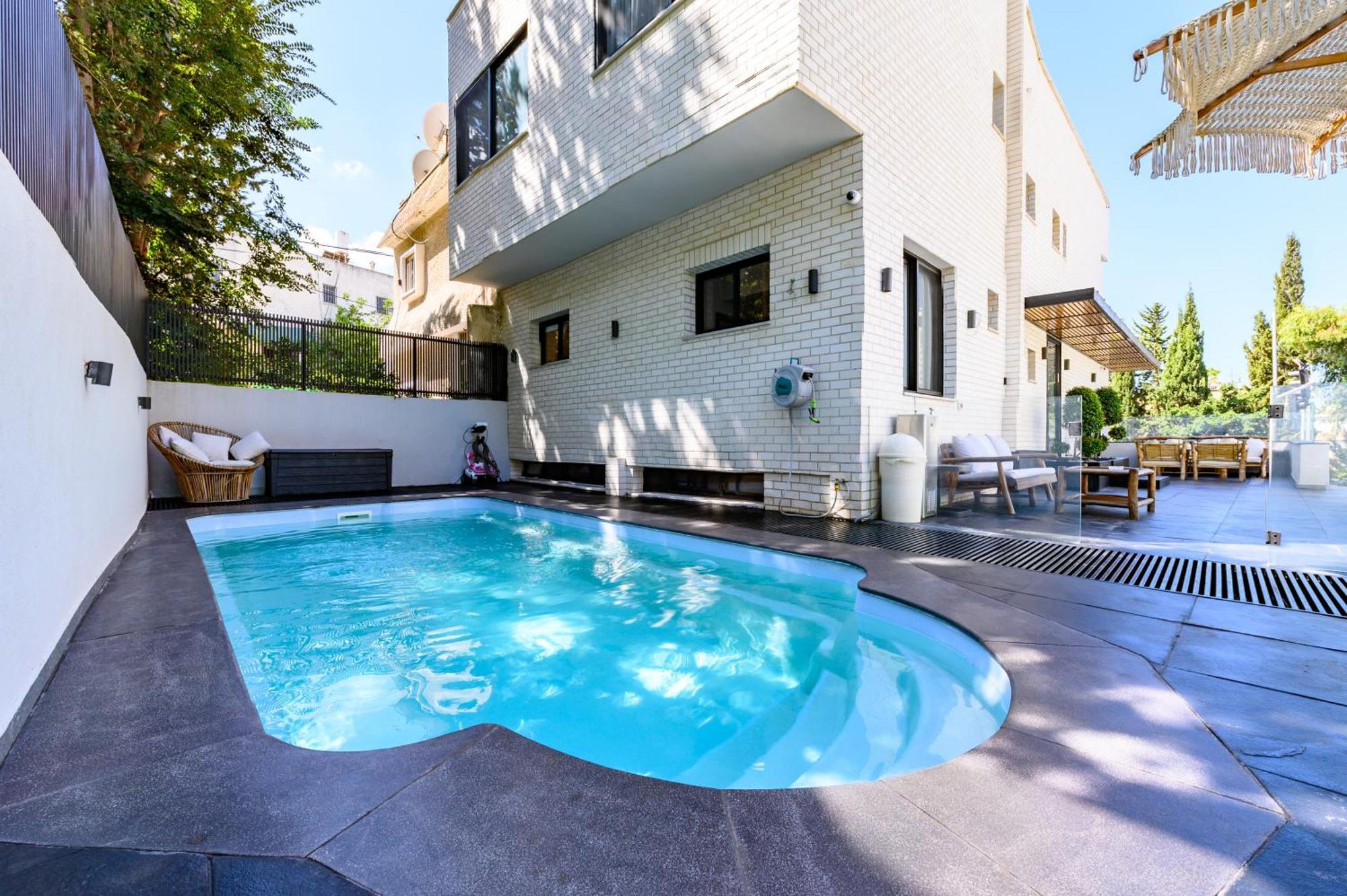 Rokah Luxury Villa At Ramat Hahayal Tel Aviv Exterior foto